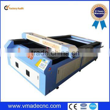 Co2 flat bed VLC 1325 laser cutting machine used for arts /crafts laser flat cutting bed 1325 / large area co2 laser cutting ma