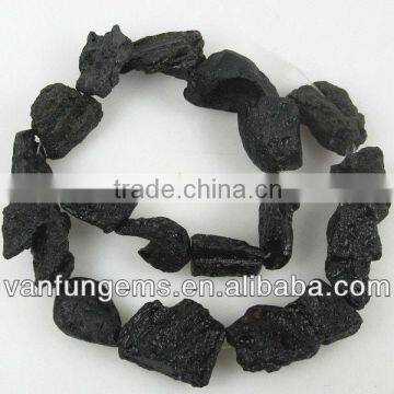 Gemstone beads Tekite nugget for jewelry