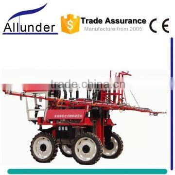 Agricultural tractor pesticide sprayer