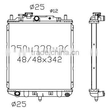 Auto Radiator(suitable For: Mira 94-/Move MT)
