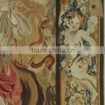 French Royal Style Handmade Wool Tapestry photo-2