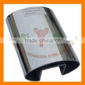 Single slot stainless steel Oval tube,Special tube