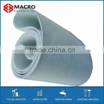 oil and fat resistant white rubber covered conveyor belt