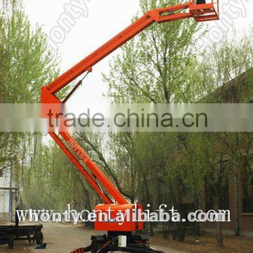 Telescoping towable boom lift Mechanism Portable Lifter