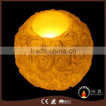 NEW HOT EXCELLENT FINISH Rose ball LED craft Candles