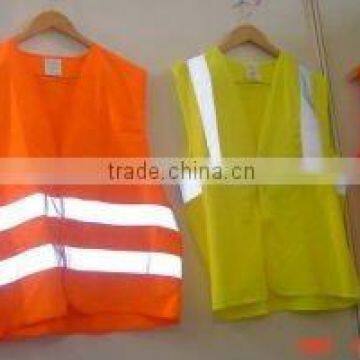 Wholesale high visibility reflective safety jacket