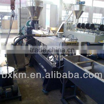 PET bottles flakes scraps granulating pelleting line