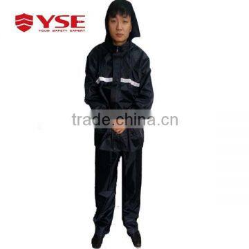 100%PVC raincoat for fire fighting use