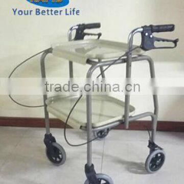 with tray rollator old people walker