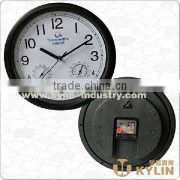 Plastic Clock with Hygrothermograph