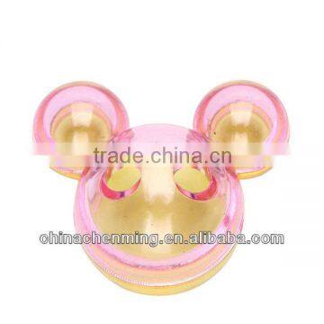 modern cute acrylic transparent Mickey Mouse beads