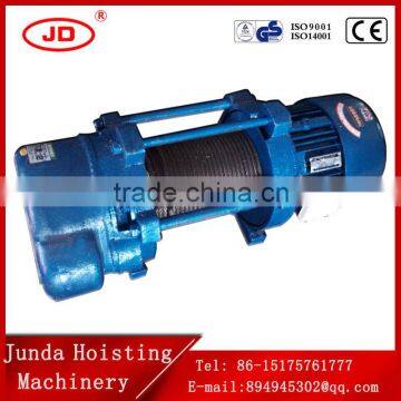 380V 1TON 2TON crane with wireless remote control electric hoist KCD type wire rope electric crane hoist for construction
