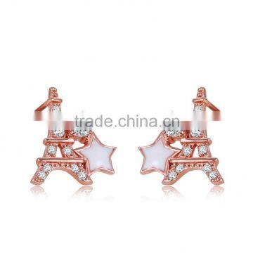 Daihe wholesale Gold Plated silver earring