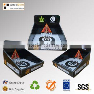 China supplier new product small tabletop cardboard display stand counter