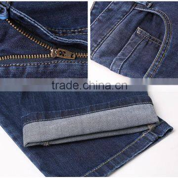 Men Wash Straight Leisure Jeans Waist Trousers in the Classic Men Jeans Quality Choice photo-4