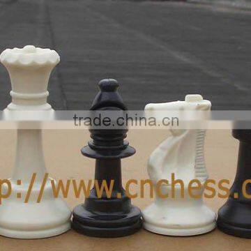 Basic Club Chess Pieces with 3 3/4" King