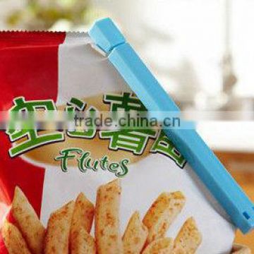 Cheap Promotional Give-away Plastic Chip bag clips