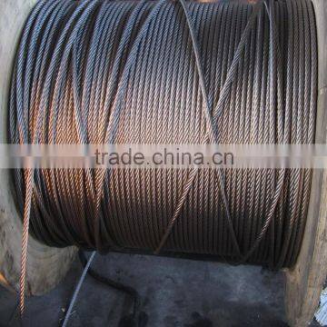 316 7x19 3.2 mm 1/8" Stainless Steel Rope with Length 2000m