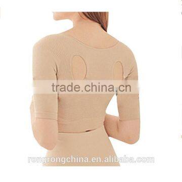 Women's Shapewear Tops Wear Your Own Bra Short Sleeve Slim Crop Top Shaper photo-4