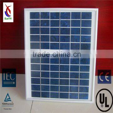 10W solar garden lights solar panel