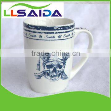 Hot selling mug ceramic llsaida ceramic beer mug white ceramic mug