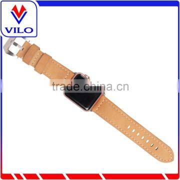 For Apple Watch Leather Loop Band,1:1 Original Magnetic Genuine Leather Loop Band for Apple Watch photo-5