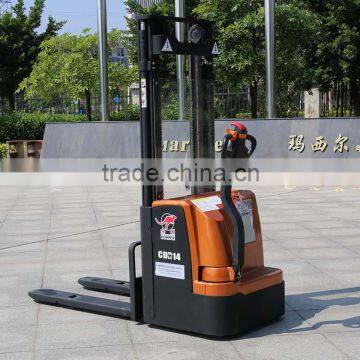 Factory Price Offer Full Electric Powered Forklift Pallet Stacker (CDD14)