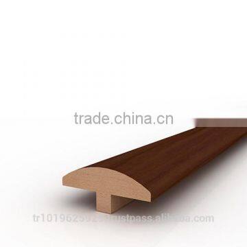 pvc wrapped mdf T moulding profile