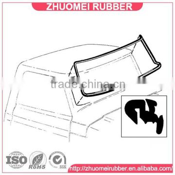 VW front window rubber molding trim seal