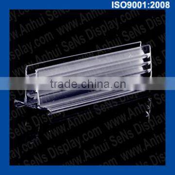 plastic display advertising clip
