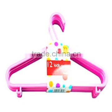 Colorful and practical plastic clothes hanger