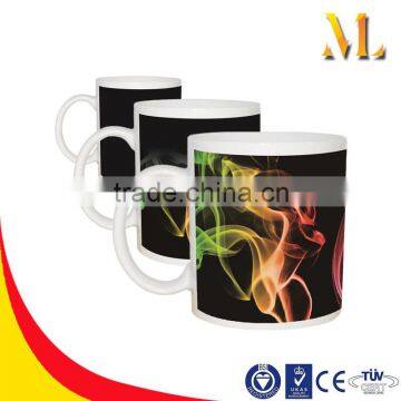 MLB-1662 Amazing Smoke Color Changing Mug customized magic heat sensitive mug for gift