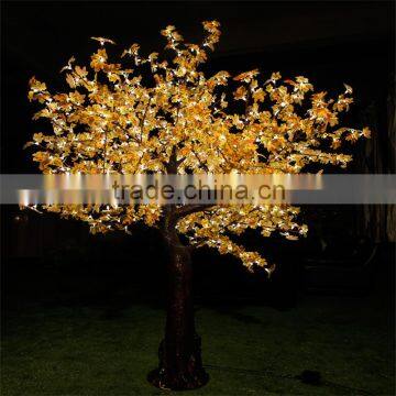 New Product Simulation Outdoor LED Maple Tree Light for Garden Decoration