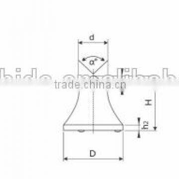 cemented carbide button teeth for road milling