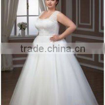 New Collection Italy Design Fluffy Wedding Dress Plus Size