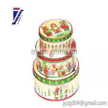 Wholesale Luan Jinyu Metal Printing Tin Box for Christmas Decoration photo-2