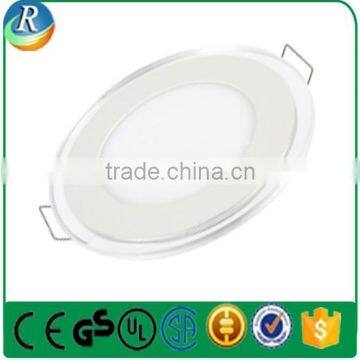 Round Glass Led flat light