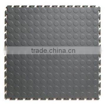 PVC textile durable interlock garage floor mat