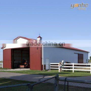 Prefab Steel Poulty House / Horse Stables / Hay shed