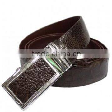 Ostrich leather belt for men SMOB-003