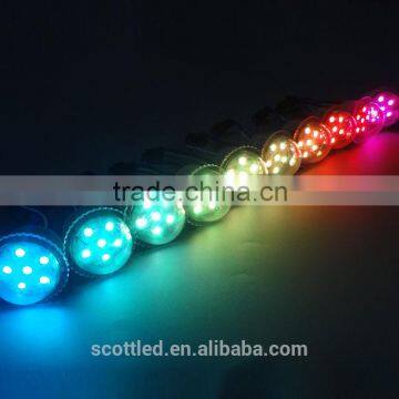 Waterproof 35mm 6pcs Digital Addressable Outdoor Computer Controlled Led Display Pixel Dot Light photo-5