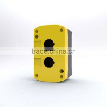 new industrial push button control switch box/controller enclosure for two holes LAY5-NBP