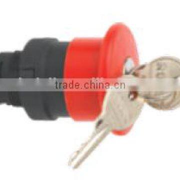 key-lock mushroom head push button/switch head LAY4-ES14 made in China