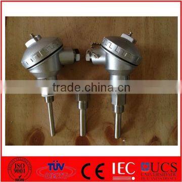 pt10,pt100,pt1000 rtd temperature transmitter with thermwell
