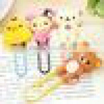 Big Metal Rubber Cute Chicken Personalized Paper Clip Metal Spring Clips photo-3