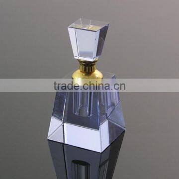 Blue Crystal Scent Bottle Body Perfume Glass Bottle