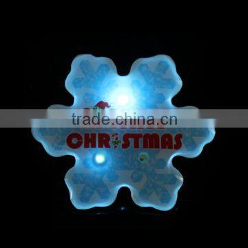 various styles customized Holidays, promotional Round Glow Badge, Light Stick Badge