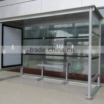 bus shelter/prefab metal bus shelter