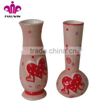 V-Day factory ceramic flower vase china