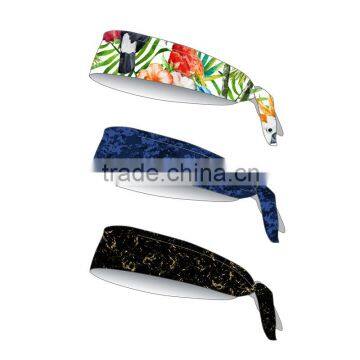 (Trade Assurance)Floral Colorful Moisture Wicking Headband for women